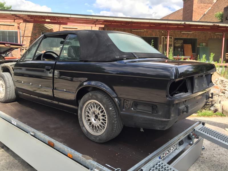 fertig Lackiert Abholung zurück zur Halle