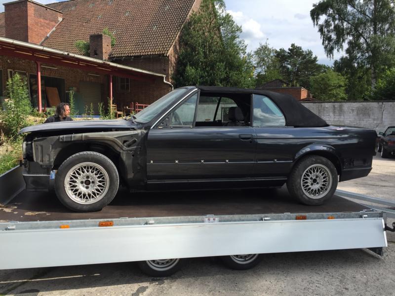 fertig Lackiert Abholung zurück zur Halle