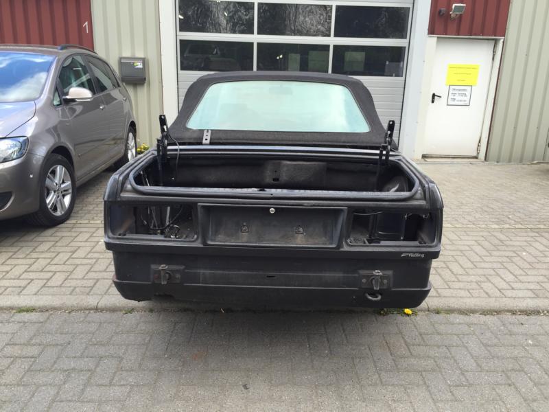 Ankunft beim Lackierer