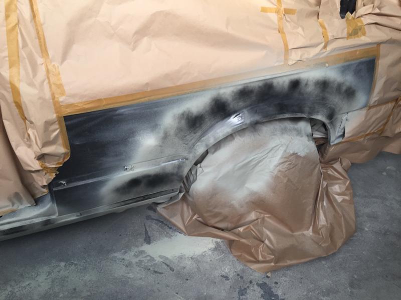 Lackierer hat weiter gemacht