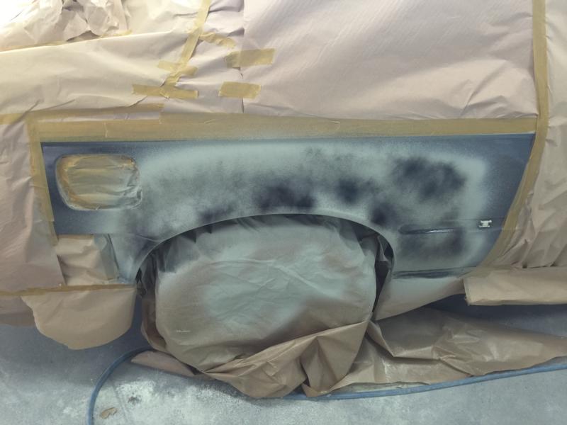 Lackierer hat weiter gemacht