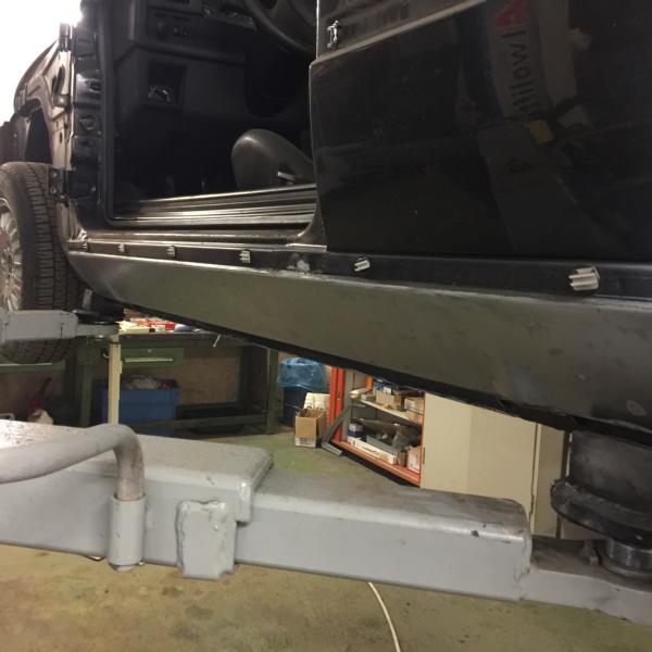 Body vom Schweller entfernt