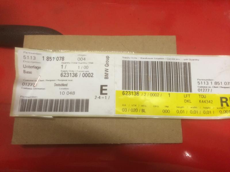 Heckschloss Dichtung