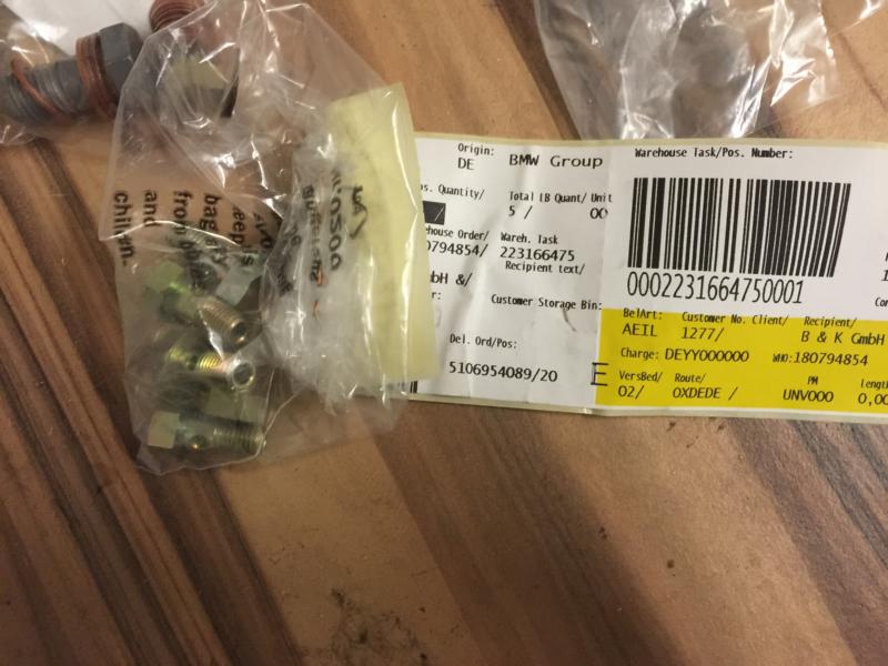 Hohlschrauben Mengenteiler