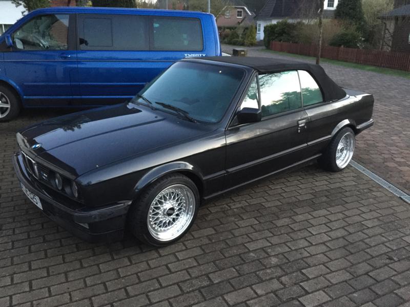 Cabrio mit BBS RS Alu Felgen