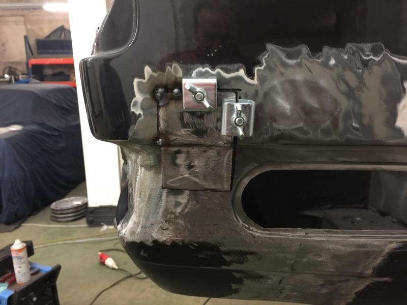 Seitenteil rechts schweißen 