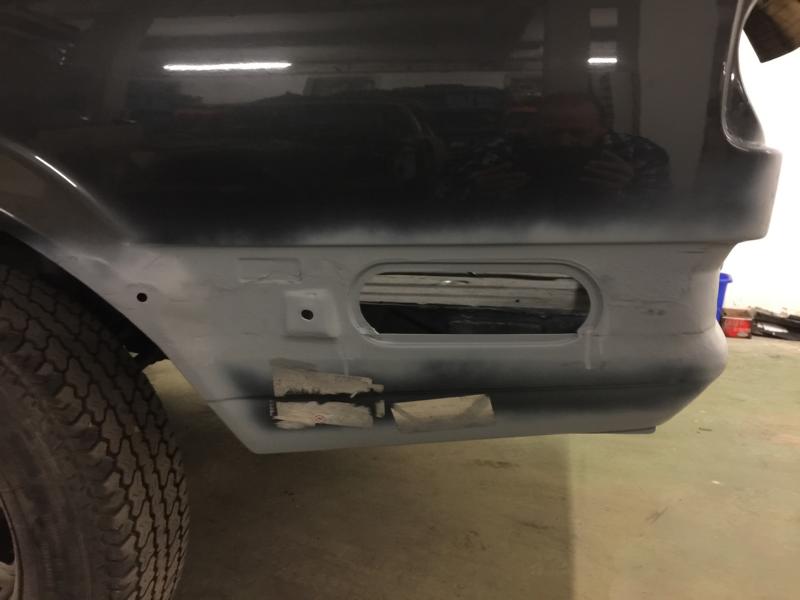 Endspitze links eingeschweißt