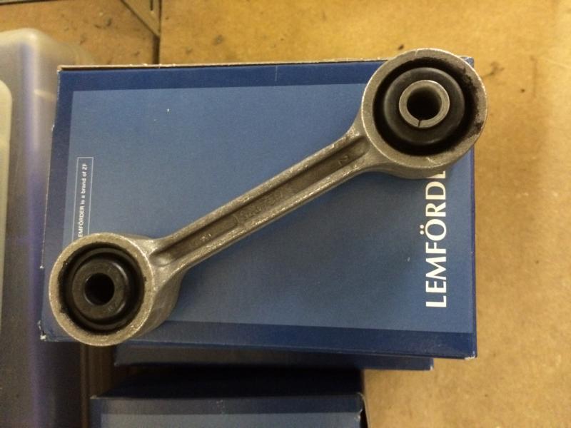 Koppelstangen hinten