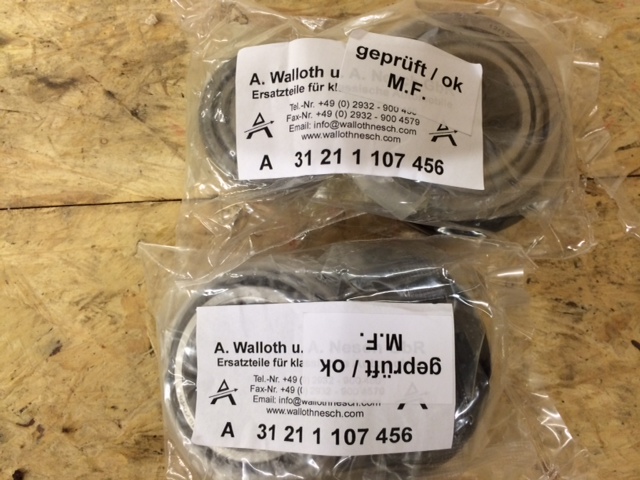 Radlager Satz hinten