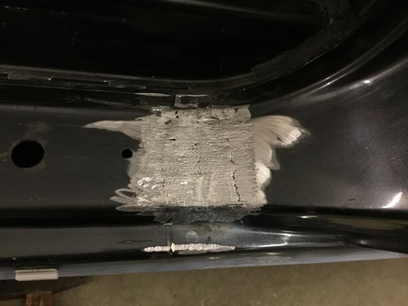 Schweller links geschweißt