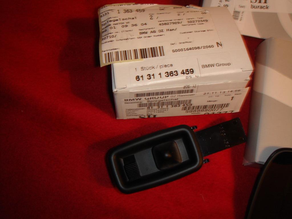 Spiegelverstellung Schalter