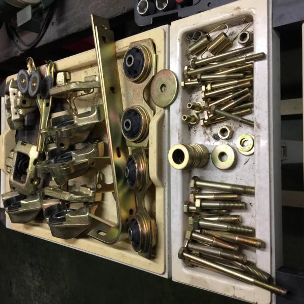 Teile aus der Galvanik