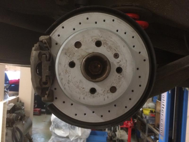 Bremsscheiben hinten erneuert