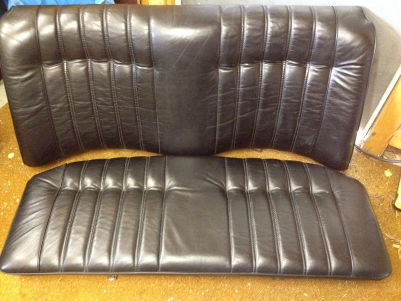 Echt Leder Rücksitzbank