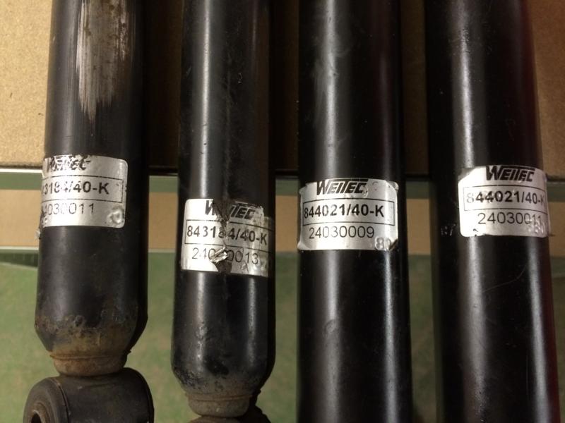 gekürzte Weitec Dämpfer