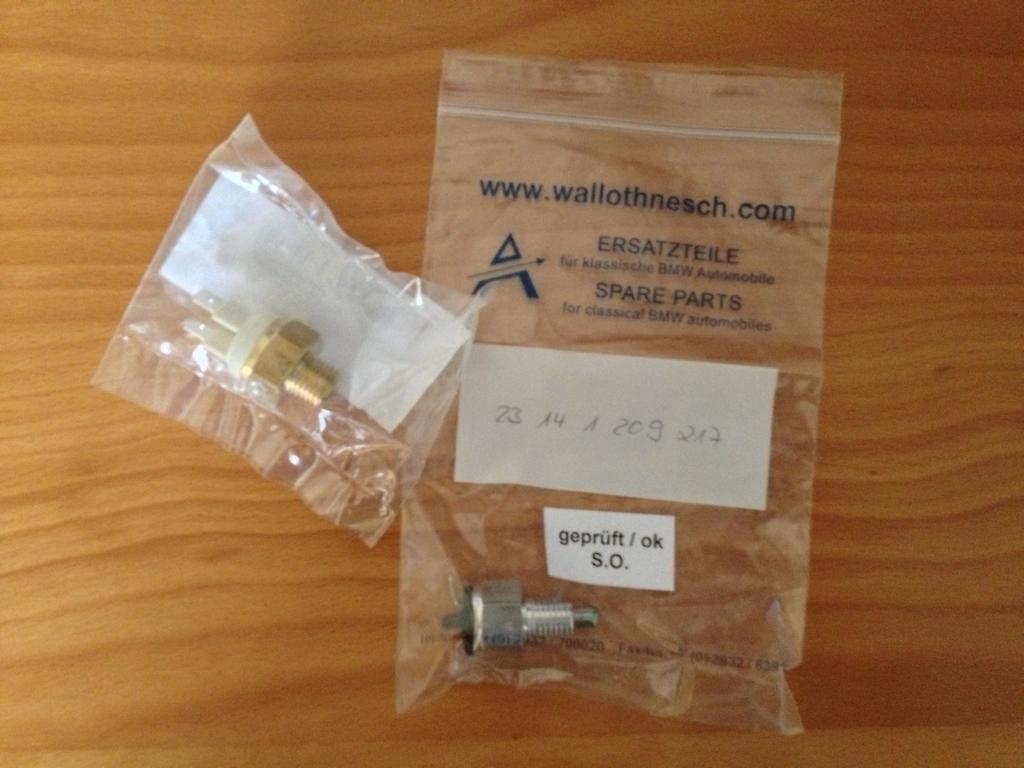 Thermoschalter & Rückfahrschalter