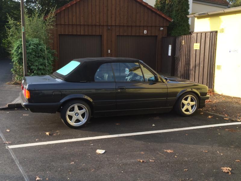 Cabrio mit AZEV A Alufelgen