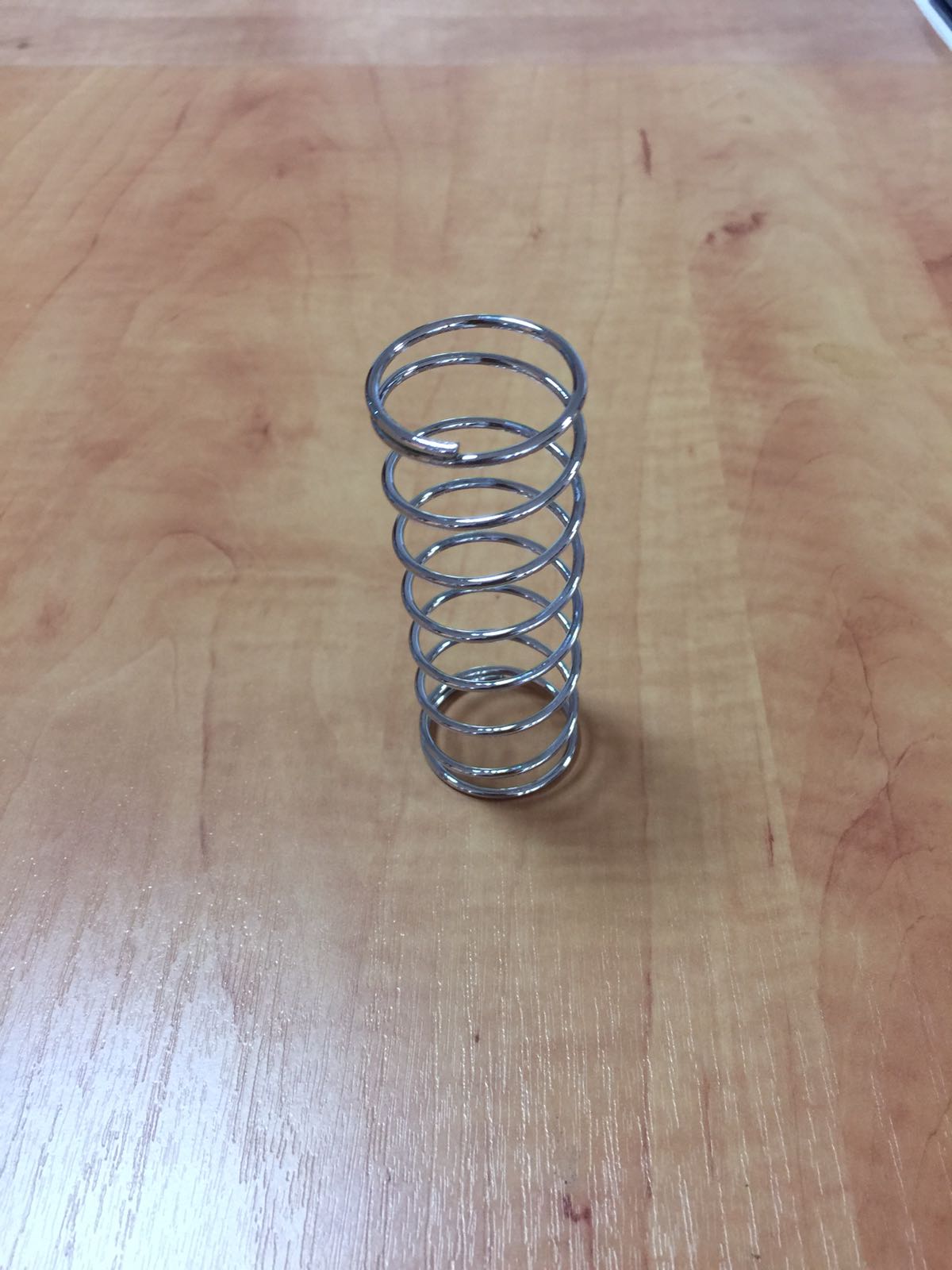 Chrom Feder Öl Rohr